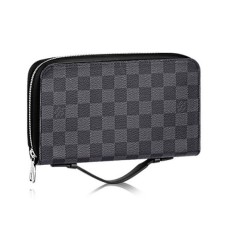 Louis Vuitton N41503 Zippy XL Portefeuille Damier Gaphite Toile