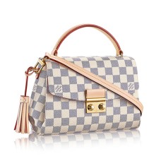 Louis Vuitton N41581 Croisette Sac Bandoulière Damier Azur Toile