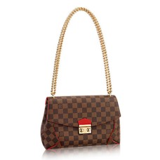 Louis Vuitton N41596 Caissa Clutch Sac à bandoulière Damier Ebene Canvas