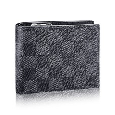 Louis Vuitton N41635 Amerigo Portefeuille Damier Toile Graphite