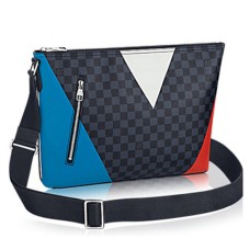 Louis Vuitton N41640 Sac Messenger Mick MM Regatta Toile Damier Cobalt