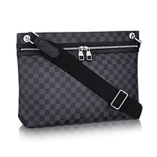 Louis Vuitton N41656 Hunter Sac Messenger Damier Toile Graphite