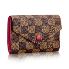 Louis Vuitton N41659 Victorine Portefeuille Damier Ebene Toile