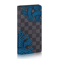 Louis Vuitton N41677 Portefeuille Brazza Damier Toile Graphite