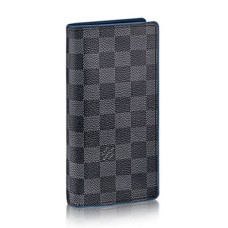Louis Vuitton N41688 Brazza Portefeuille Damier Toile Graphite
