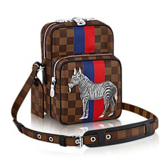 Louis Vuitton N42703 Amazone 22 Sac Messenger Damier Ebene Toile