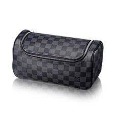 Trousse de toilette Louis Vuitton N47625 Toile Damier Graphite