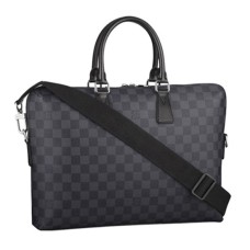 Louis Vuitton N48224 Porte Documents Jour Serviette Damier Toile Graphite