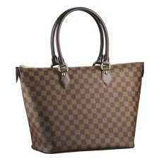 Sac fourre-tout Louis Vuitton N51188 Saleya MM Toile Damier Ebene