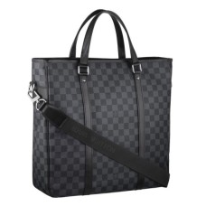 Louis Vuitton N51192 Tadao Serviette Damier Toile Graphite