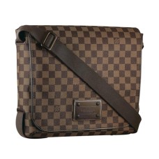Louis Vuitton N51211 Brooklyn MM Sac Messenger Damier Ebene Toile