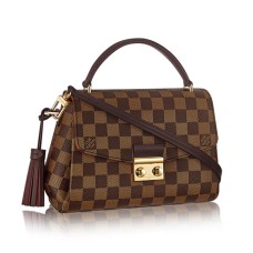 Louis Vuitton N53000 Croisette Sac Bandoulière Damier Ebene Toile