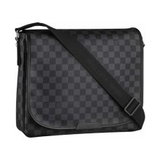 Louis Vuitton N58029 Daniel MM Messenger Bag Damier Toile Graphite