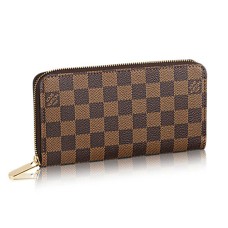 Louis Vuitton N60015 Portefeuille Zippy Damier Ebene Toile