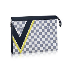 Louis Vuitton N60049 Pochette Voyage MM Damier Azur Toile