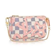 Louis Vuitton N60051 Mini Pochette Accessoires Damier Azur Toile