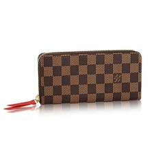 Louis Vuitton N60534 Portefeuille Clémence Damier Ebene Toile