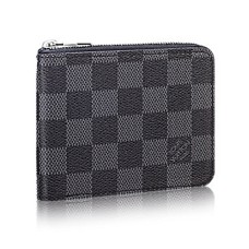 Louis Vuitton N61258 Portefeuille Zippy Compact Toile Damier Graphite