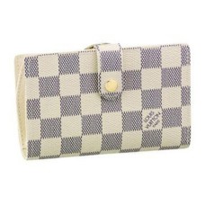 Louis Vuitton N61676 Porte-monnaie Français Damier Azur Toile