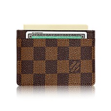 Louis Vuitton N61722 Porte-Cartes Damier Ebene Toile