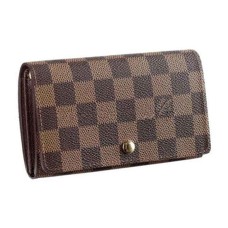 Louis Vuitton N61730 Tresor Portefeuille Damier Ebene Toile