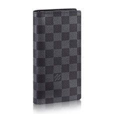Louis Vuitton N62227 Portefeuille Brazza Damier Toile Graphite