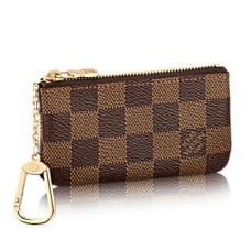 Louis Vuitton N62658 Pochette Clé Damier Ebene Toile