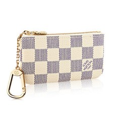 Louis Vuitton N62659 Pochette Clé Damier Azur Toile