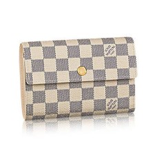 Louis Vuitton N63068 Alexandra Portefeuille Damier Azur Toile