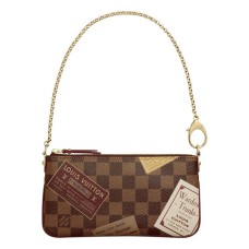 Louis Vuitton N63080 Pochette Milla MM Damier Ebene Toile