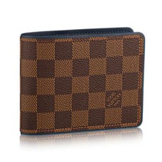 Louis Vuitton N63167 Portefeuille Multiple Damier Ebene Toile