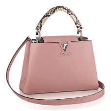 Louis Vuitton N92801 Capucines PM Tote Bag Cuir Taurillon