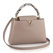 Louis Vuitton N92802 Capucines PM Tote Bag Cuir Taurillon